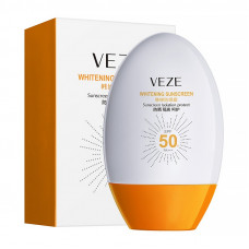 Солнцезащитный крем VEZE Whitening Sunscreen SPF-50 45 мл Солнцезащитный крем VEZE Whitening Sunscreen SPF-50 45 мл