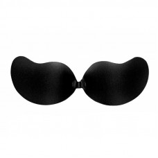 Бюстгальтер-неведимка Fly Bra G00D88 с эффектом Рush Up без бретелей Черный D