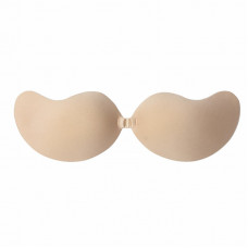 Бюстгальтер-невидимка Fly Bra G00D88 с эффектом Рush Up без бретелей Бежевый C