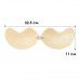 Бюстгальтер-невидимка Fly Bra G00D88 с эффектом Рush Up без бретелей Бежевый C
