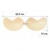 Бюстгальтер-невидимка Fly Bra G00D88 с эффектом Рush Up без бретелей Бежевый D