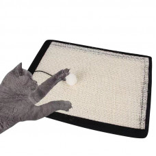 Коврик-дряпка для кота SY-2023-1206 на диван защита от царапин Gray 71*30*1 см