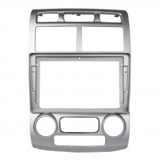 Переходная рамка Kia Sportage 2005-2010 (7085)  9" Silver