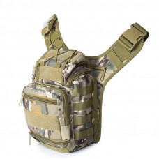 Сумка тактическая через плечо AOKALI Outdoor A25 Camouflage CP
