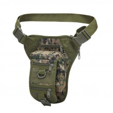 Сумка тактическая на пояс AOKALI Outdoor A176 Green Acu