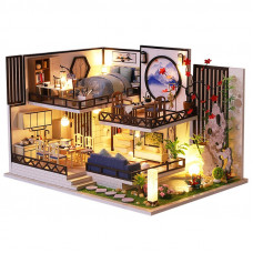 Кукольный дом конструктор DIY House M029-B Bamboo Rhime сборный румбокс