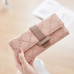 Женский кошелек Prettyzys PT18-989 клатч с пряжкой повседневный Pink Женский кошелек Prettyzys PT18-989 клатч с пряжкой повседневный Pink