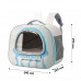 Рюкзак-переноска для животных кошек и собак Taotaopets 247722 Blue