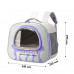 Рюкзак-переноска для животных кошек и собак Taotaopets 247722 Violet Рюкзак-переноска для животных кошек и собак Taotaopets 247722 Violet
