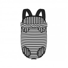 Рюкзак-кенгуру для животных DT834 Strip Black + White S