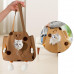 Сумка-переноска для кошек и собак 2404SXMJ3153 Сookies холщовая Brown L Сумка-переноска для кошек и собак 2404SXMJ3153 Сookies холщовая Brown L