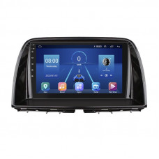 Штатная магнитола Lesko для Mazda CX-5 I 2011-2015 экран 9" 2/32Gb 4G Wi-Fi GPS Top