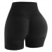 Шорты женские 545# бесшовные для фитнеса пуш ап push up Черный M Шорты женские 545# бесшовные для фитнеса пуш ап push up Черный M