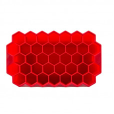 Силиконовая форма для льда CUMENSS Соты Red