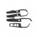 Декоративные внутренние накладки на ручки дверей для BYD Yuan UP 4 шт из углеродного волокна Декоративные внутренние накладки на ручки дверей для BYD Yuan UP 4 шт из углеродного волокна