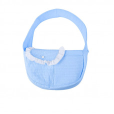 Слинг-переноска для котов и собак SY-2022-0502 Blue L (43*11*29 см)