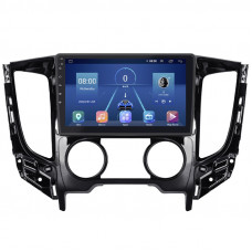 Штатная магнитола Lesko для Mitsubishi Pajero Sport III ver.1 2015-2019 экран 9" 2/32Gb 4G Wi-Fi GPS Top