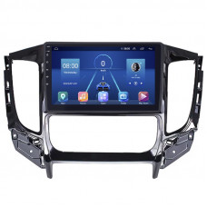 Штатная магнитола Lesko для Mitsubishi Pajero Sport III ver. 2 2015-2019 экран 9" 4/32Gb 4G Wi-Fi GPS Top