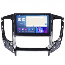 Штатная магнитола Lesko для Mitsubishi Pajero Sport III ver. 2 2015-2019 экран 9" 2/32Gb CarPlay 4G Wi-Fi GPS Prime