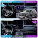Штатная магнитола Lesko для Hyundai Santa Fe IV Рестайлинг 2020-н.в экран 10" 2/32Gb CarPlay 4G Wi-Fi GPS Prime