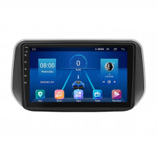 Штатная магнитола Lesko для Hyundai Santa Fe IV Рестайлинг 2020-н.в экран 10" 2/32Gb 4G Wi-Fi GPS Top