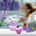Подарочный набор Spa Gift Basket Set 01 8 предметов термостакан мыло бомбочка соль для ванны ароматическая свеча открытка резинка браслет Violet Подарочный набор Spa Gift Basket Set 01 8 предметов термостакан мыло бомбочка соль для ванны ароматическая свеча открытка резинка браслет Violet