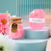 Подарочный набор Spa Gift Basket Set 01 8 предметов термостакан мыло бомбочка соль для ванны ароматическая свеча открытка резинка браслет Pink