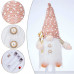 Новогодняя игрушка Рождественский Гном светящийся А9-9 30*10 Beige