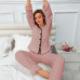 Женская тёплая пижама 5312 Light pink костюм для дома S Женская тёплая пижама 5312 Light pink костюм для дома S