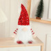 Новогодняя игрушка Рождественский Гном A1 светящийся 30*10 Red