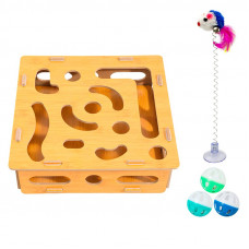 Игрушка Taotaopets 076617 лабиринт игровой центр для кошек