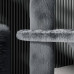 Домик когтеточка для кошек TM100 царапка с игровым комплексом 133 см Gray