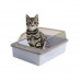 Туалет для кошек с лопаткой Taotaopets 263303 кошачий лоток Blue