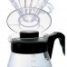 Сервер Ecocoffeetools S600 600 мл графин для приготовления кофе заварник для пуровера стеклянный Black