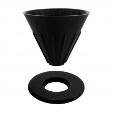 Пуровер Ecocoffeetools GV40 для заваривания кофе Black