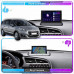 Штатная магнитола Lesko для Peugeot 5008 I ver. 2 2009-2016 экран 9" 2/32Gb 4G Wi-Fi GPS Top
