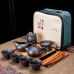 Дорожный набор для чайной церемонии керамический Black Matt Дорожный набор для чайной церемонии керамический Black Matt