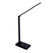 Настольная LED лампа M856 светодиодная с беспроводной зарядкой Black