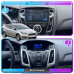 Штатная магнитола Lesko для Ford Focus III Рестайлинг 2014-2019 экран 9" 4/64Gb 4G Wi-Fi GPS Top