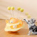 Игрушка Taotaopets 014435 для кота интелектуальная Неваляшка Yellow
