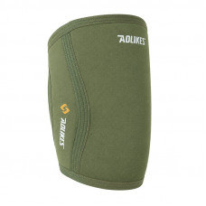 Компрессионный фиксатор AOLIKES 7944 для поддержки суставов бандаж на колено локоть Green M