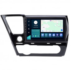 Штатная магнитола Lesko для Honda Civic IX Рестайлинг ver. 2 2013-2017 экран 9" 4/64Gb 4G Wi-Fi GPS Top
