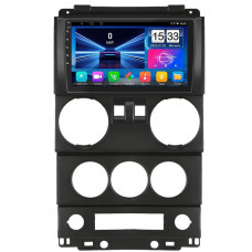 Штатная магнитола Lesko для Jeep Wrangler 2 doors 2007-2010 экран 9" 1/16Gb Wi-Fi GPS Base
