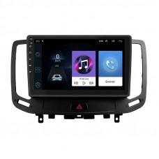 Штатная магнитола Lesko для Infiniti G IV 2006-2013 экран 9" 1/16Gb Wi-Fi GPS Base