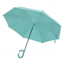 Зонт наоборот Up-Brella 1160 трость обратного сложения Smoke Green