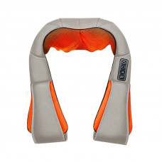 Роликовый массажер для шеи и плеч Massager of Neck Kneading Beige + Orange