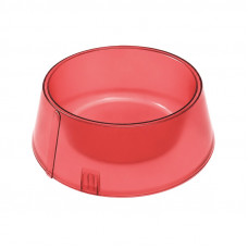 Миска для собак котов Taotaopets 07A6601 пластиковая Red 15 см