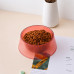 Миска для собак котов Taotaopets 07A6601 пластиковая Red 15 см Миска для собак котов Taotaopets 07A6601 пластиковая Red 15 см