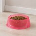 Миска для собак котов Taotaopets 07A6601 пластиковая Red 21 см Миска для собак котов Taotaopets 07A6601 пластиковая Red 21 см
