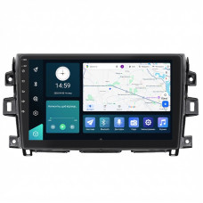 Штатная магнитола Lesko для Nissan NP300  2014-2016 экран 10" 4/64Gb 4G Wi-Fi GPS Top